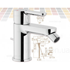 ABE87119/1CR Nobili ABC змішувач для біде