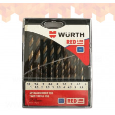 Wurth HSS DIN 338 набор 19pcs