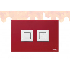Crystal Red / Polished Square