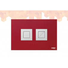 Crystal Red / Satin Square