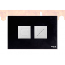Black & White AC black / Satin Square