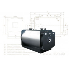 CTPU3GNB1O Taurus Dual 1400 сталевий котел <br /> герметизований з підвищеним ККД