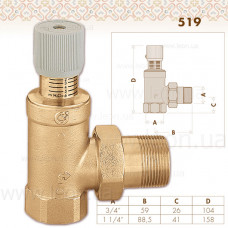 519 Caleffi by-pass