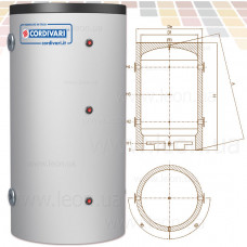 Cordivari PUFFER FLANGED 180° буфер з фланцями