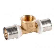 Pexal Brass тройник переходник с внутренней резьбой