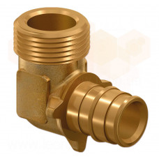 Uponor Q&E латунь коліно ЗР